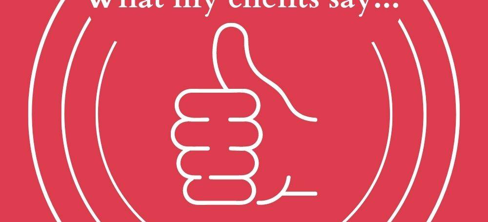 Testimonials (Is she any good?)