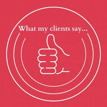 Testimonials (Is she any good?)