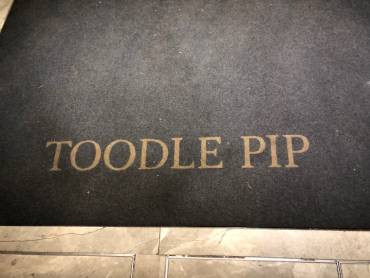 Toodle Pip and taking a risk