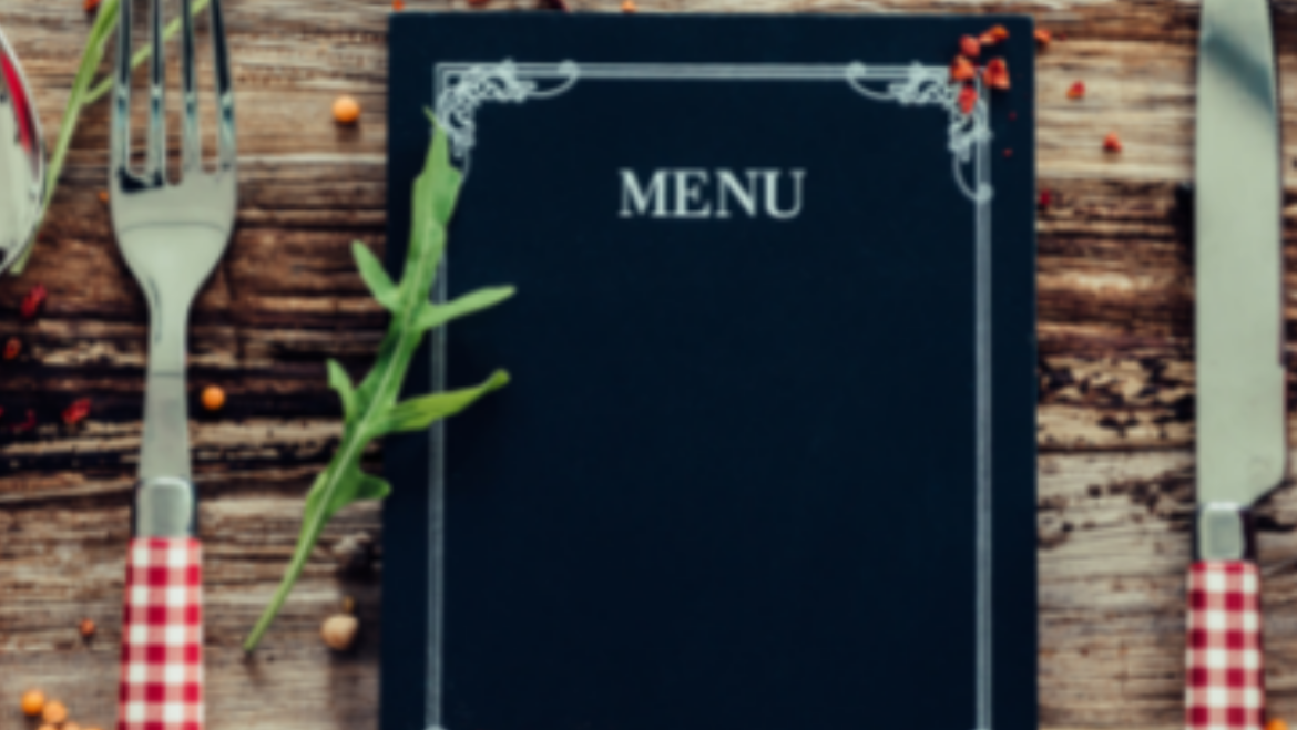 Initial thoughts: Designing your restaurant menu